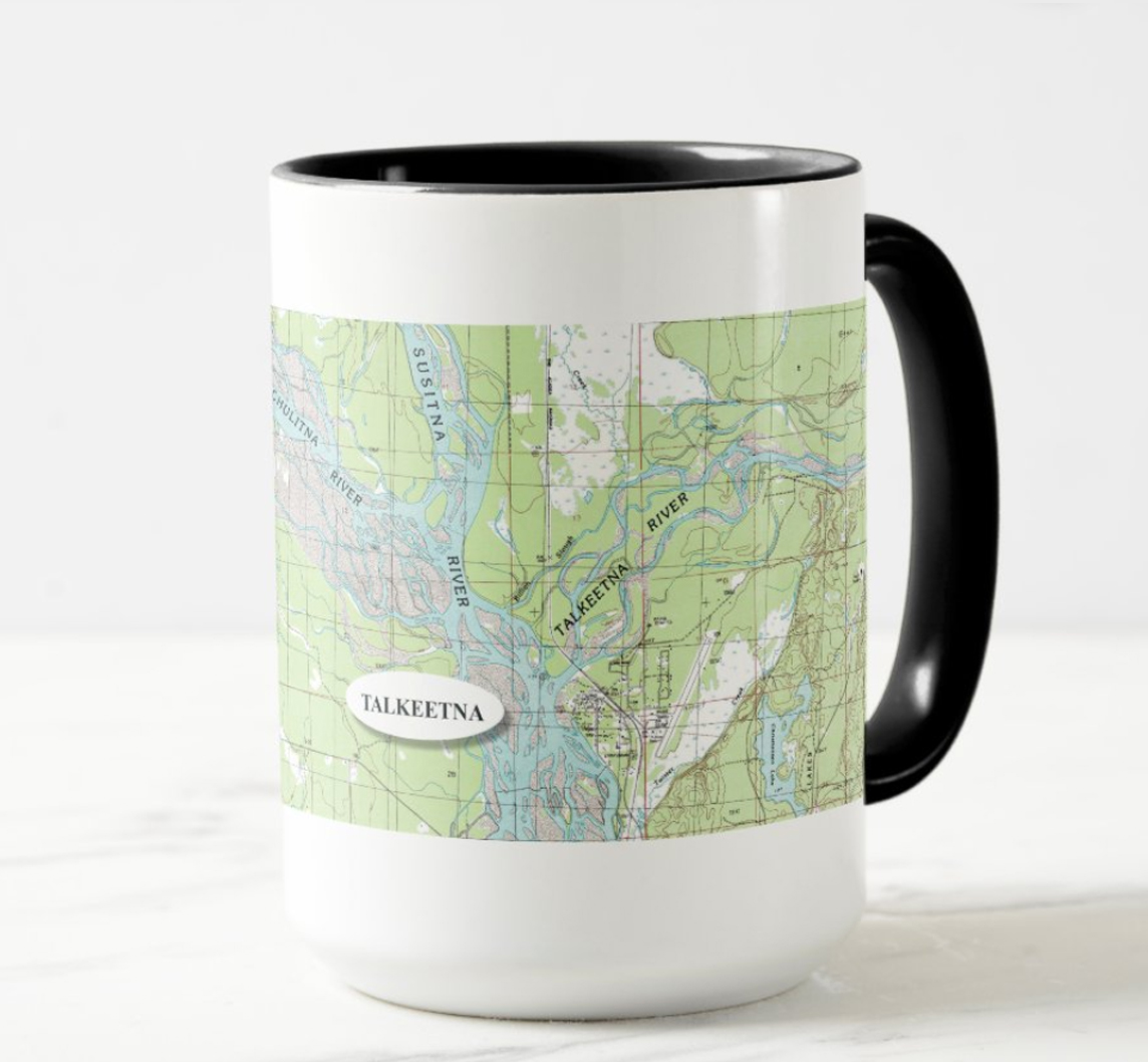talkeetna map mug